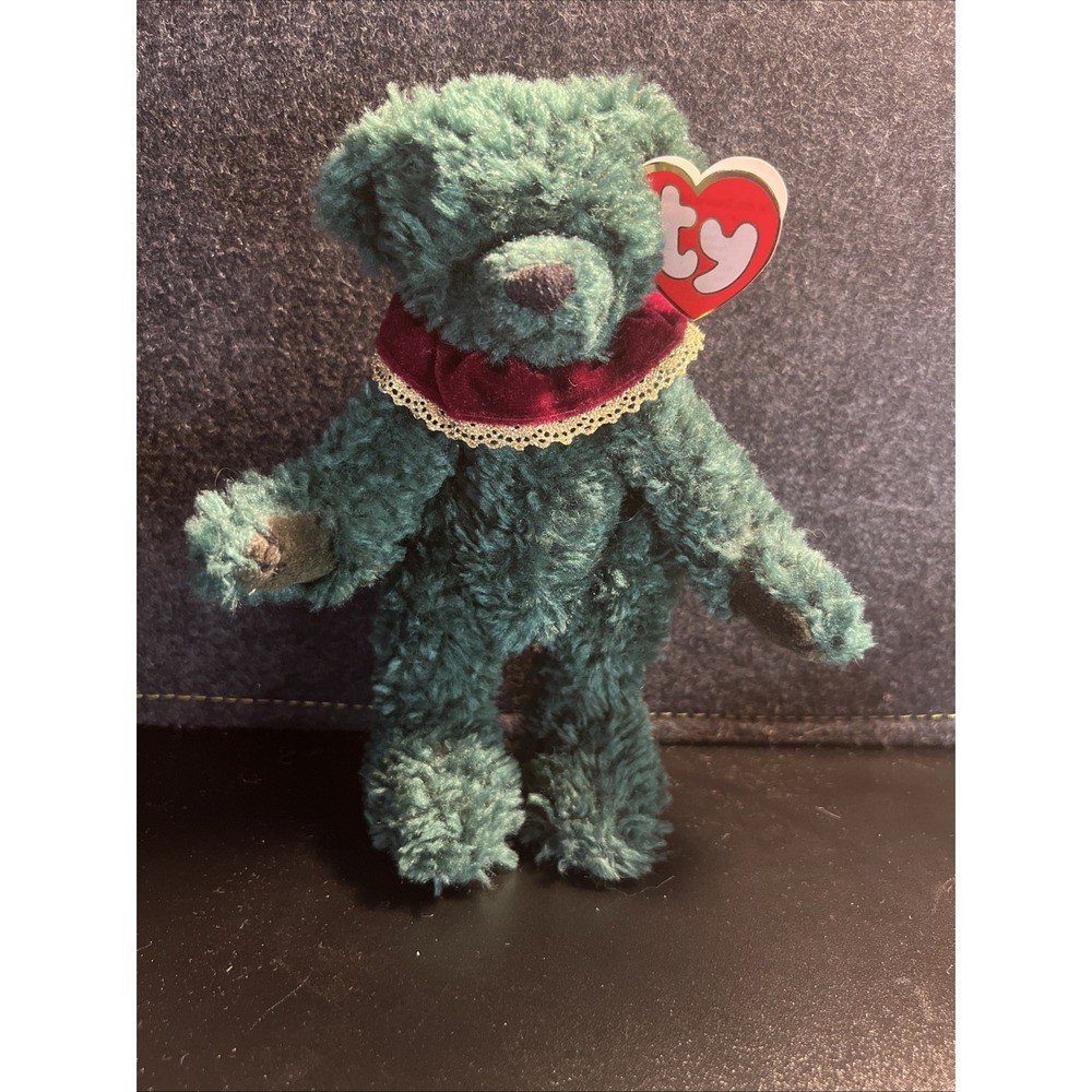 Vintage RetiredTy Beanie Baby 1993 LAUREL The Bear Attic Treasures Collection‎